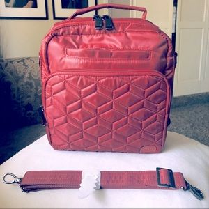 NWOT - LUG Ranger 2 Crossbody Bag in Rosewood Red